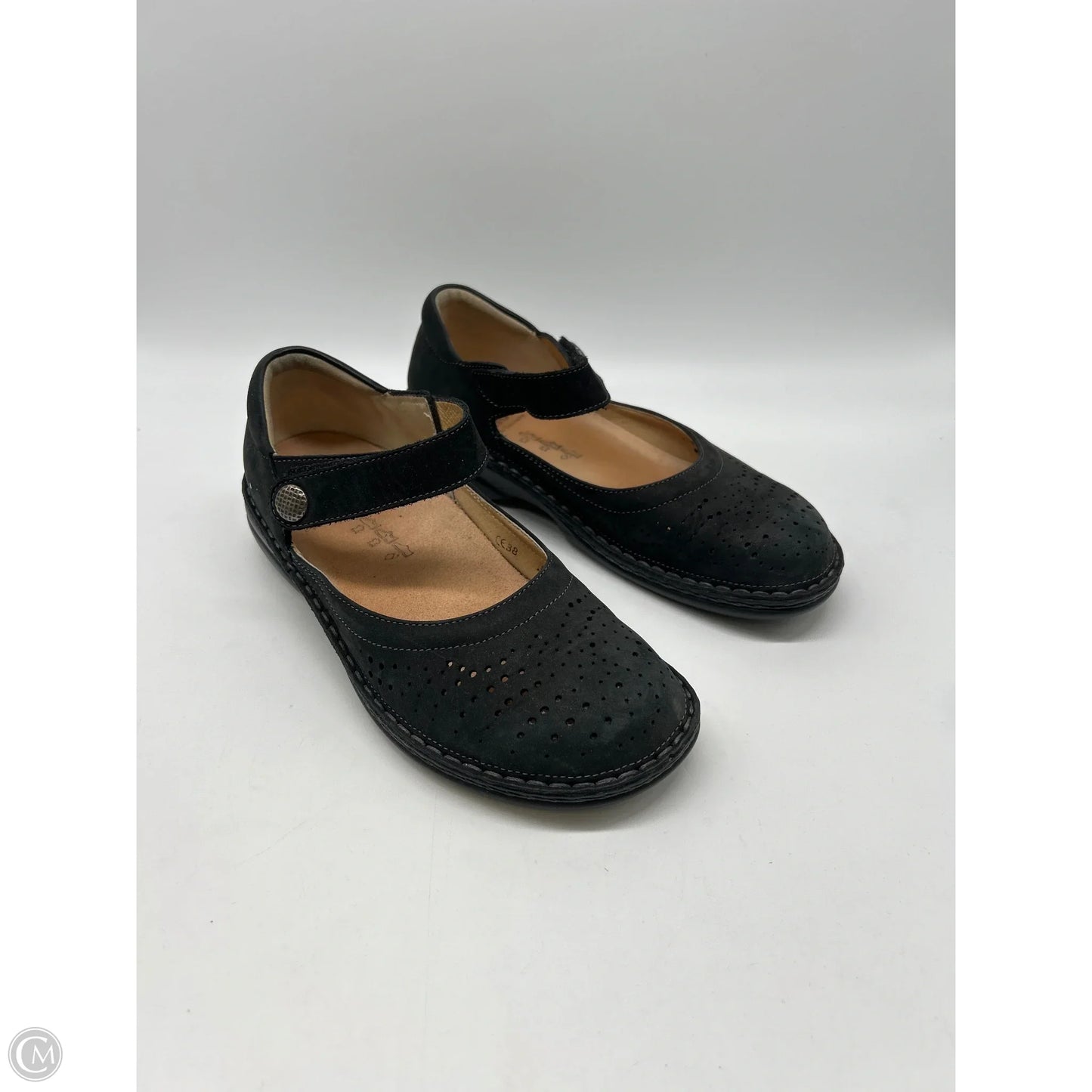 Shoes Flats By Finn Comfort In Black, Size: 8