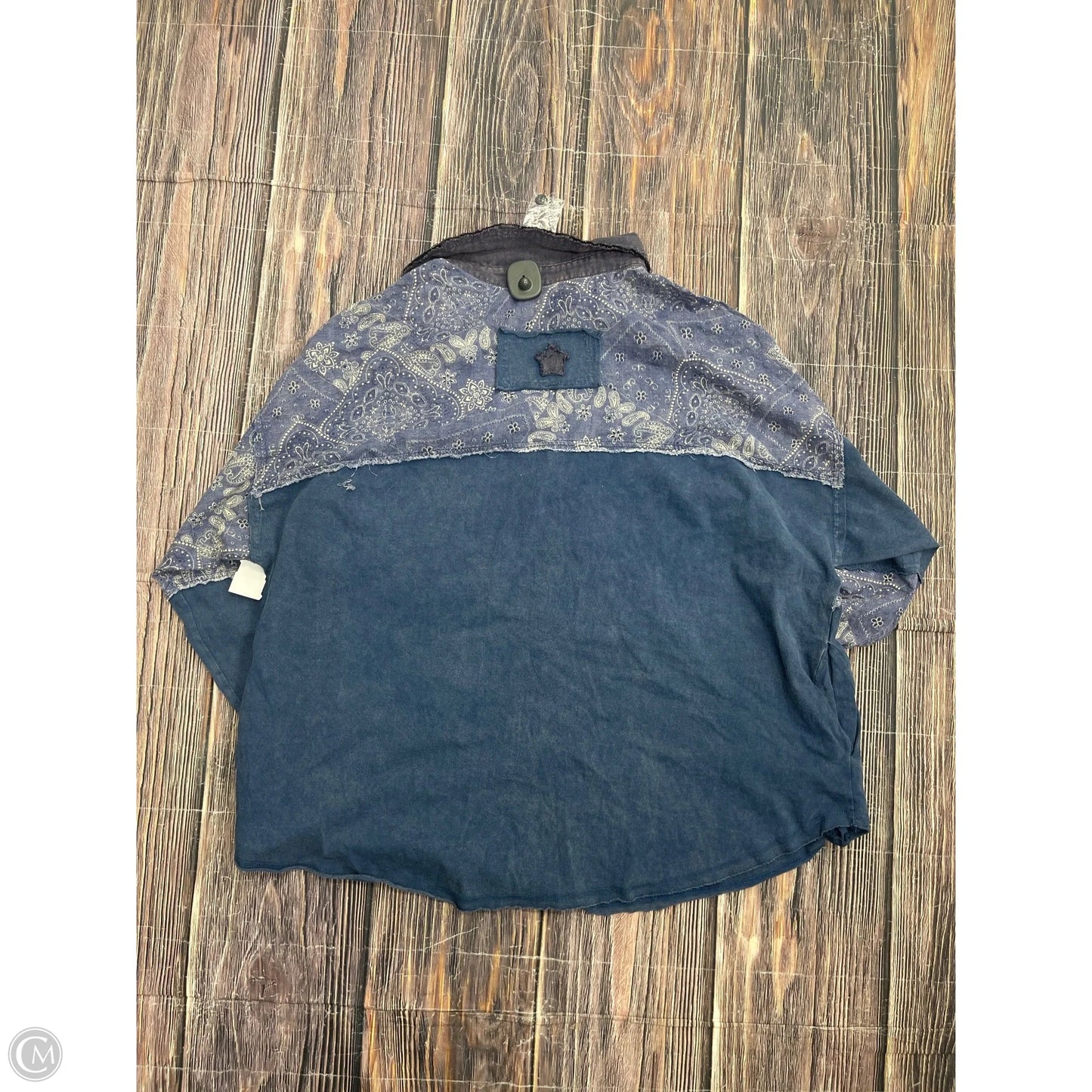 Top Long Sleeve By Oli & Hali In Blue, Size: Xl