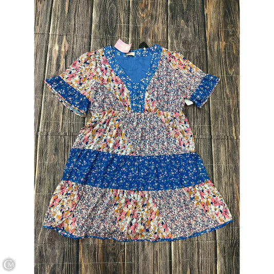 Dress Casual Short By Hailey & Co In Blue, Size: L