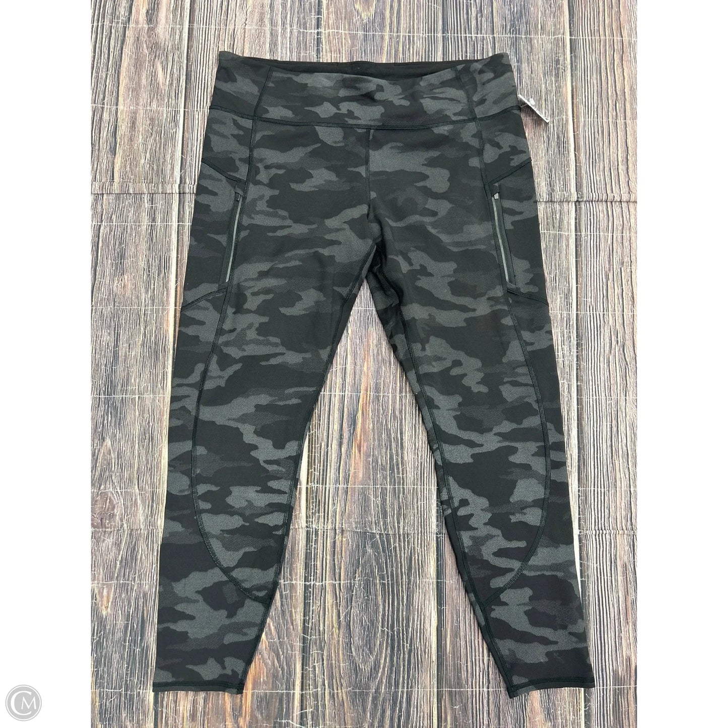 Athletic Pants By Athleta In Grey, Size: Xl