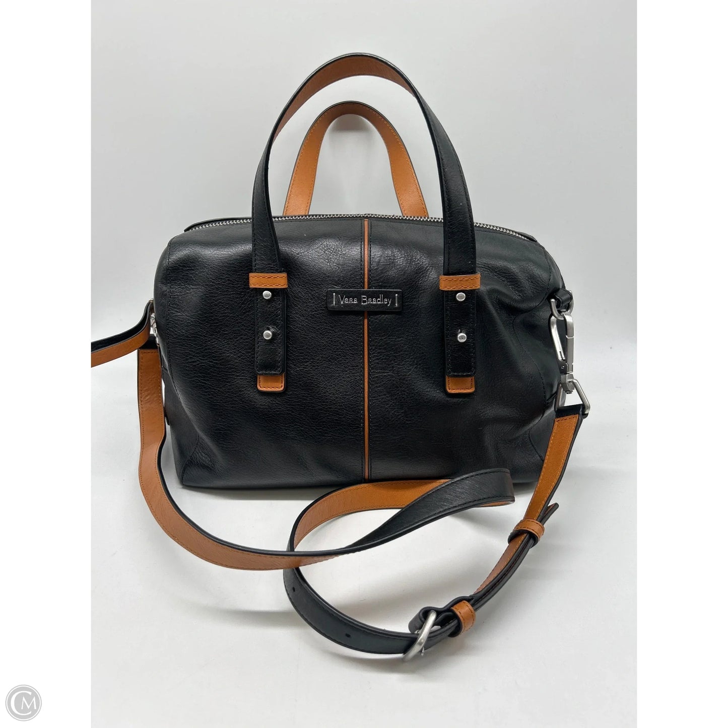 Crossbody Leather By Vera Bradley, Size: Medium