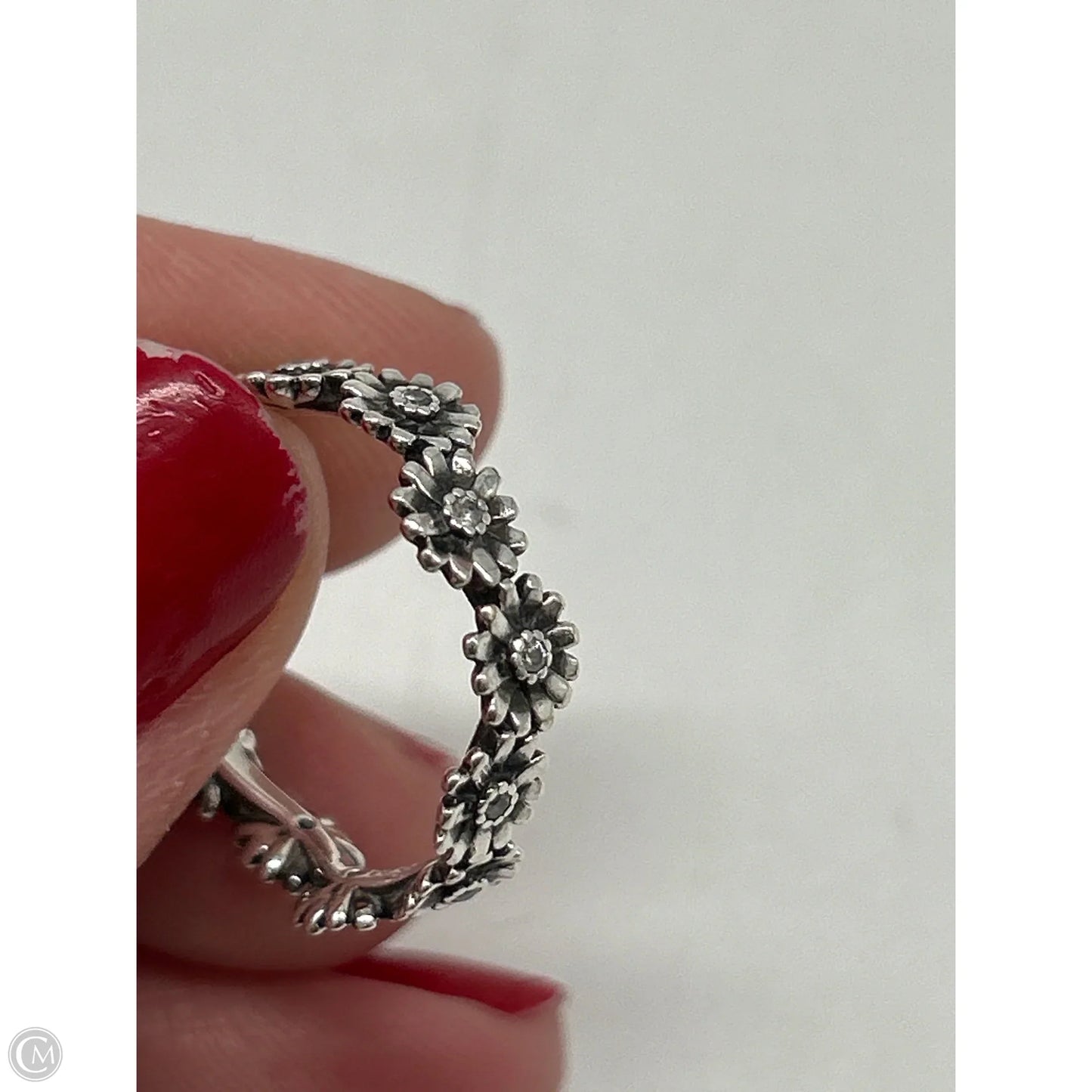 Ring Sterling Silver By Pandora, Size: 7.5