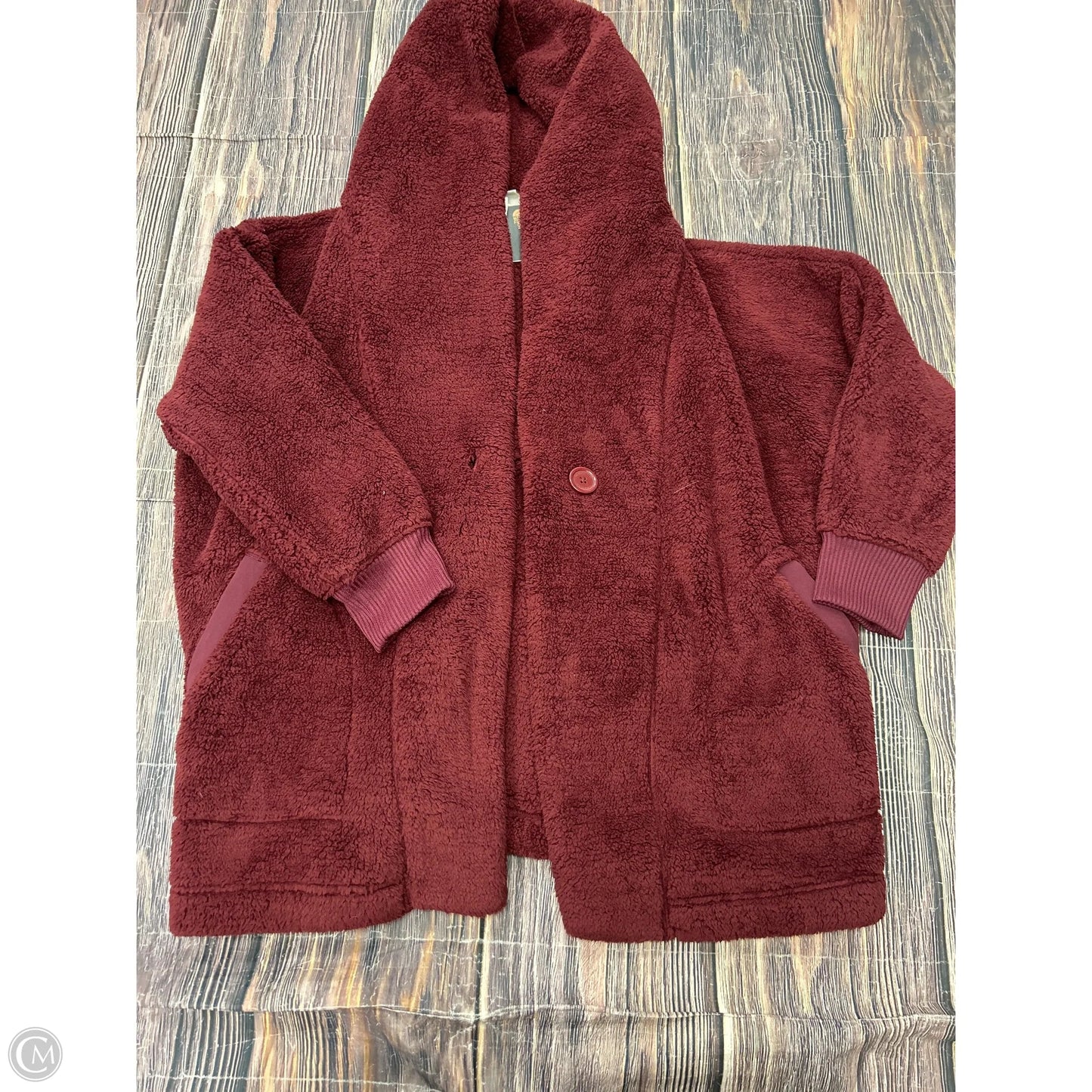 Sweater Cardigan By The North Face In Red, Size: M