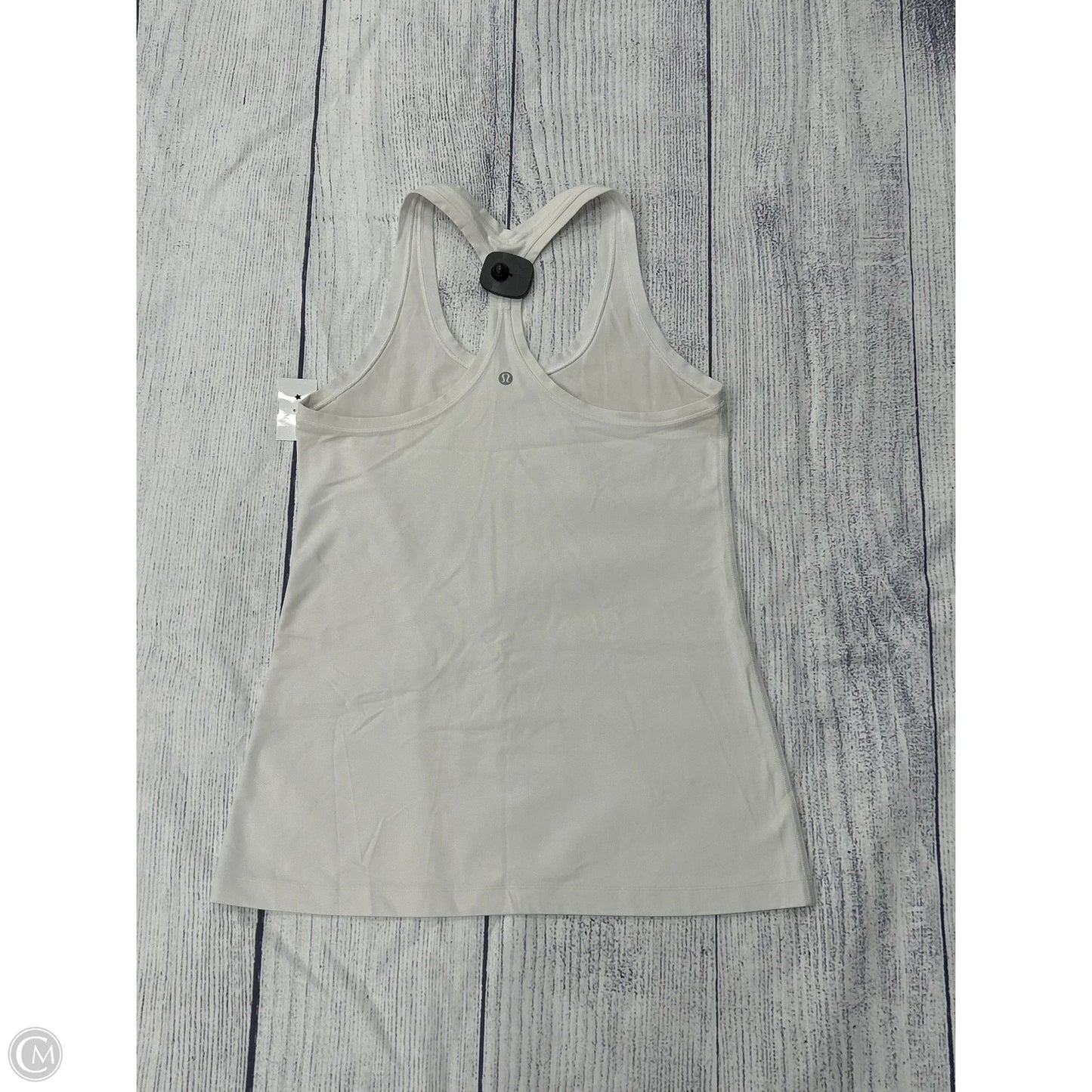 Athletic Tank Top By Lululemon In White, Size: L