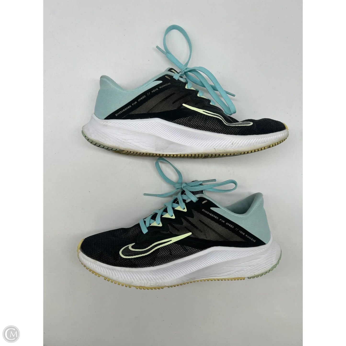 Shoes Athletic By Nike In Black, Size: 7