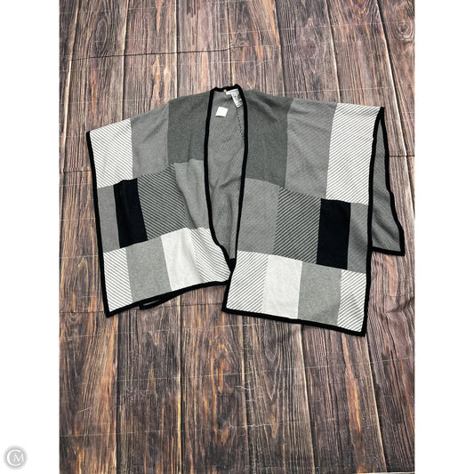 Sweater Cardigan By Foxcroft In Grey, Size: Osfm