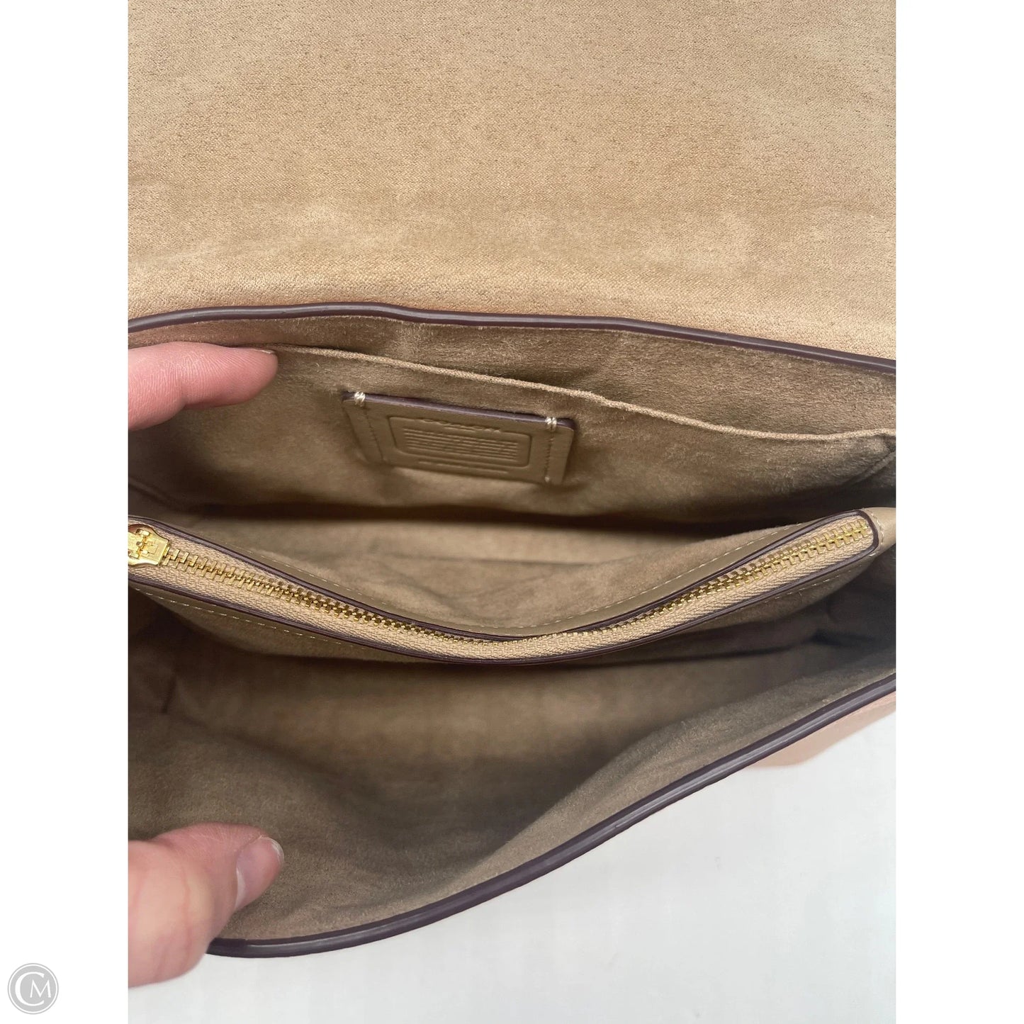 Handbag Designer By Coach, Size: Small