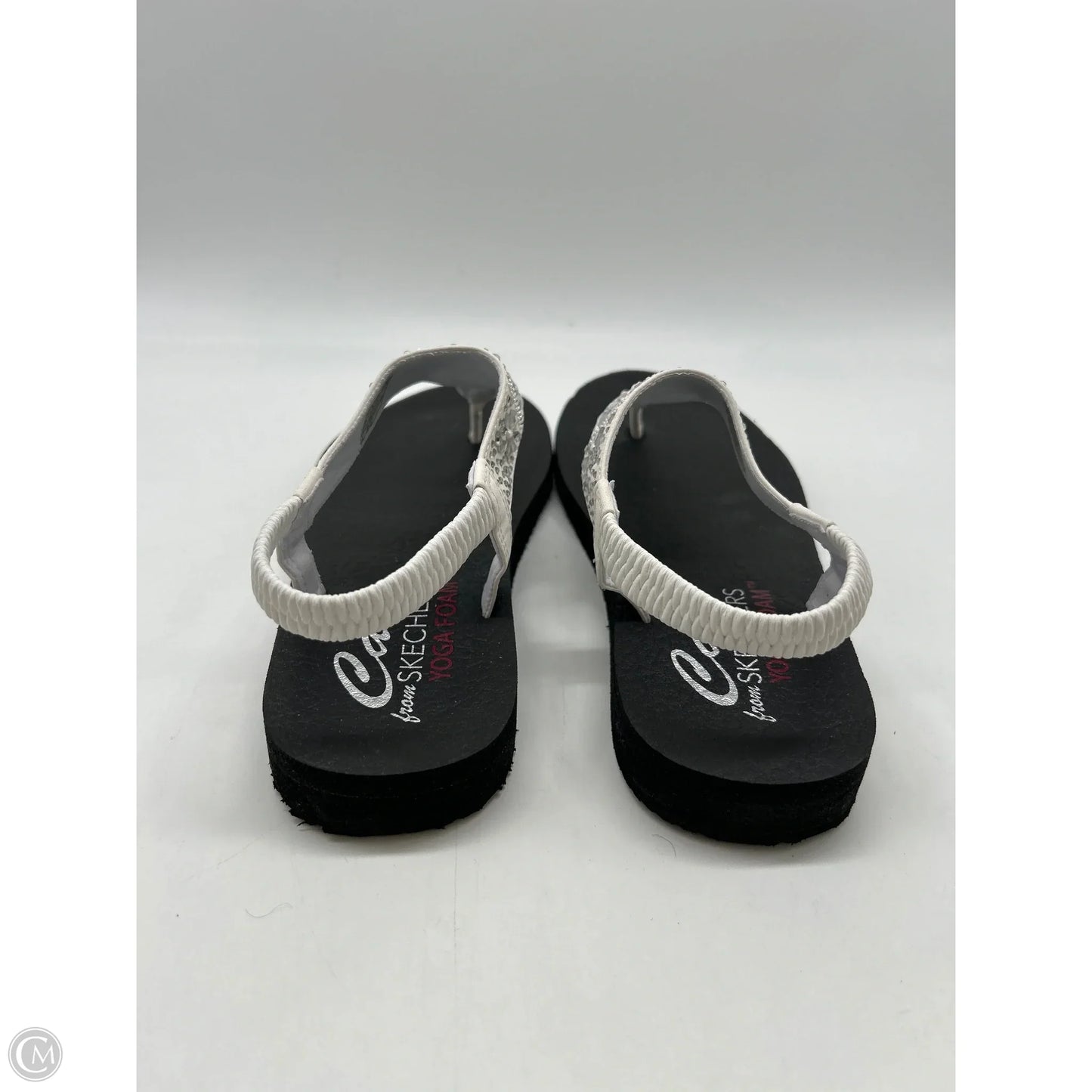 Sandals Flip Flops By Skechers In White, Size: 7