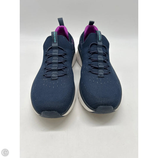 Shoes Athletic By Skechers In Blue, Size: 7.5