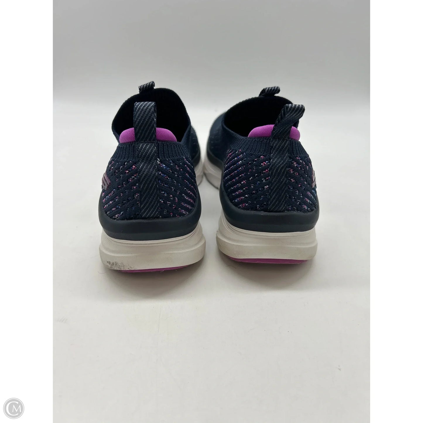 Shoes Athletic By Skechers In Blue, Size: 7.5