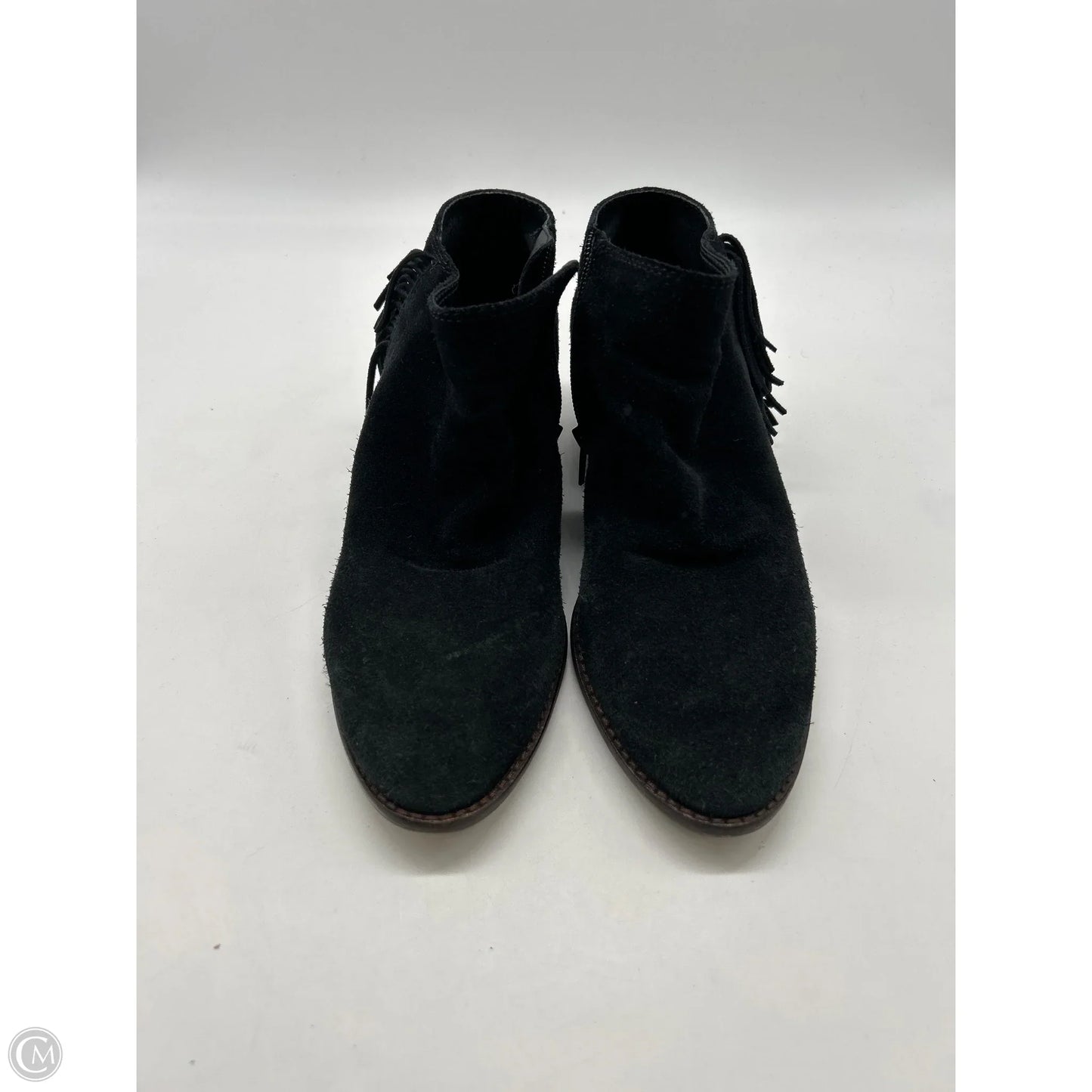 Boots Ankle Heels By Lucky Brand In Black, Size: 7.5