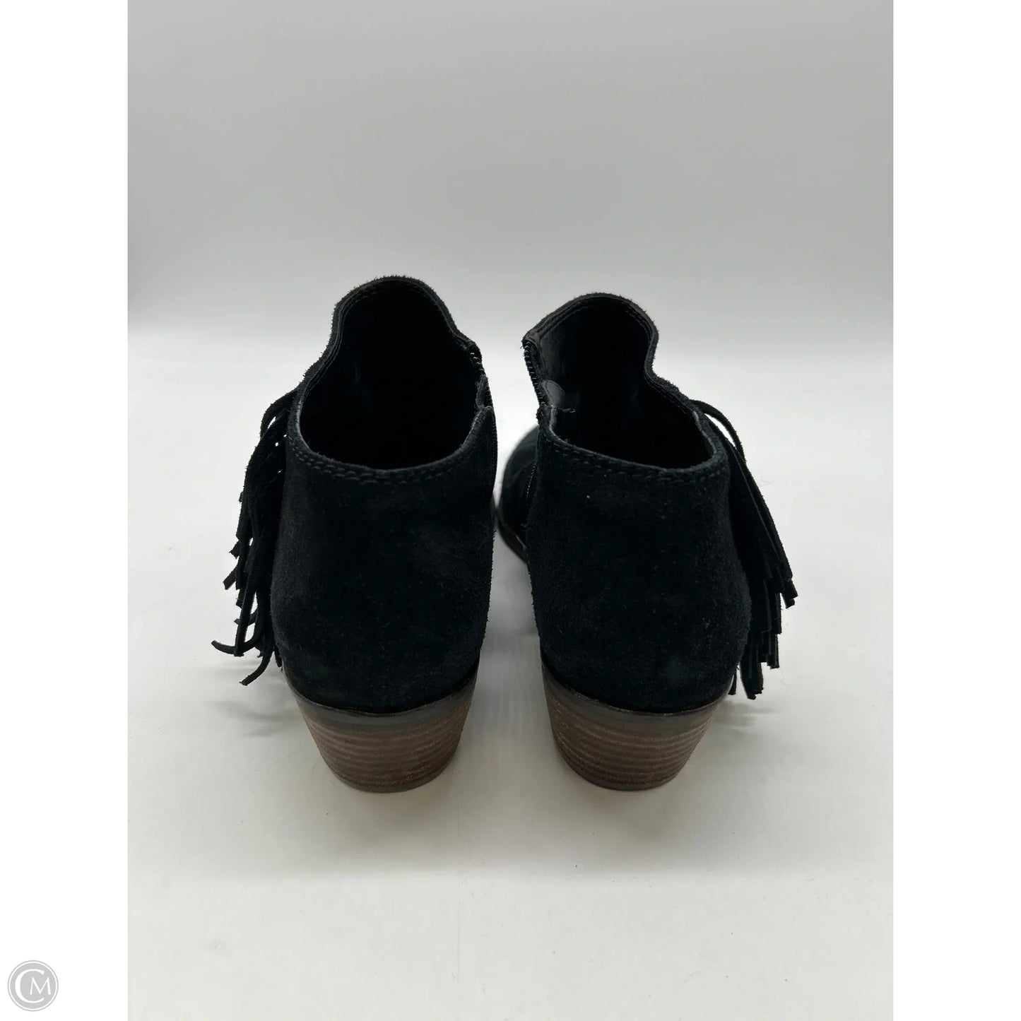 Boots Ankle Heels By Lucky Brand In Black, Size: 7.5