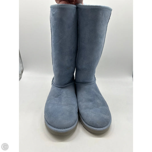 Boots Designer By Ugg In Blue, Size: 8