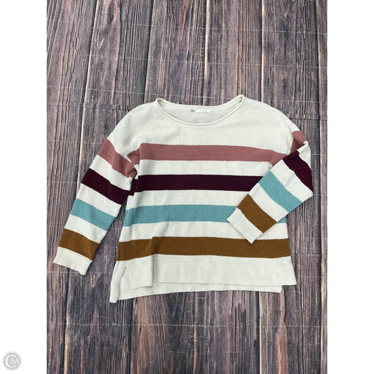 Sweater By Maurices In Cream, Size: L