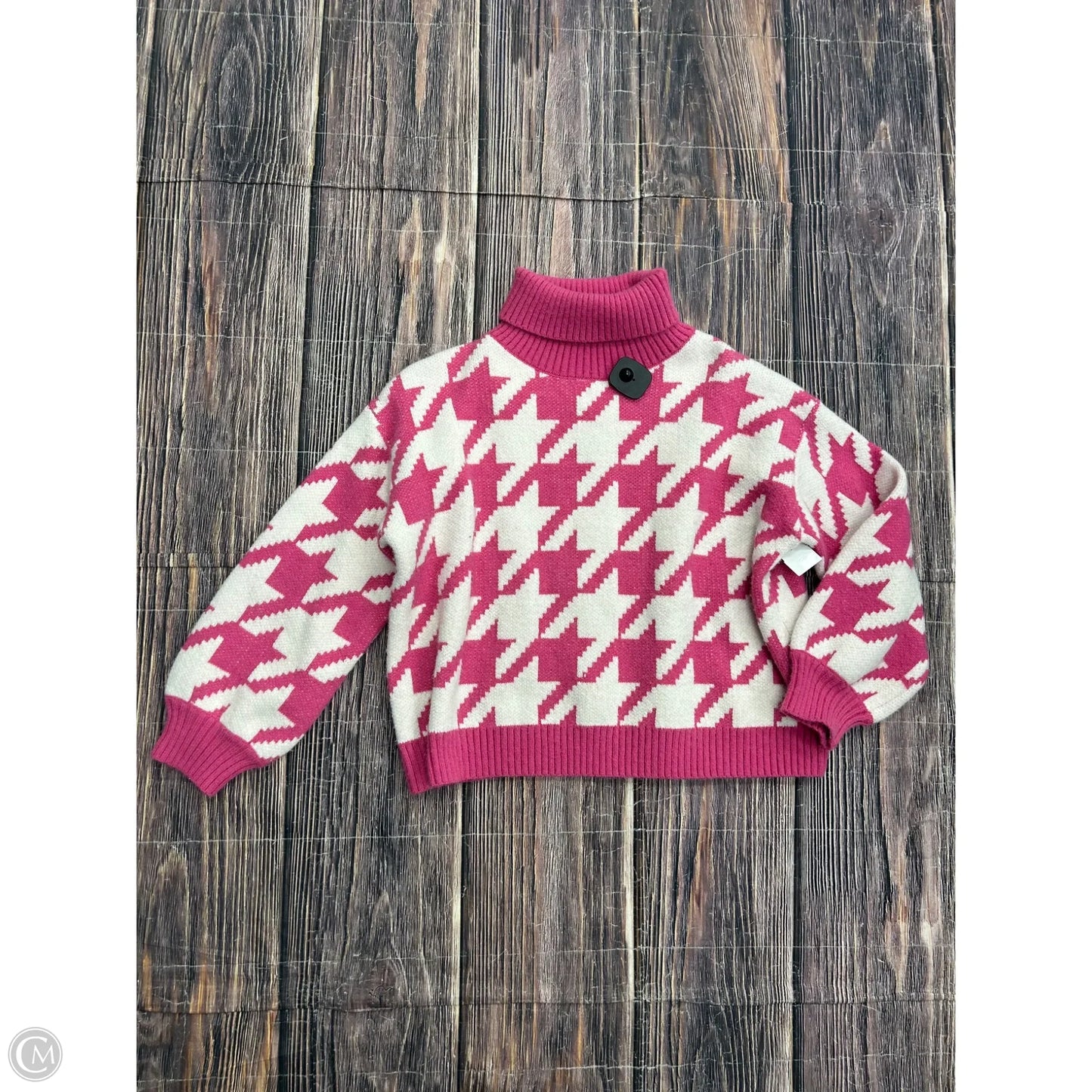 Sweater By Clothes Mentor In Pink, Size: S