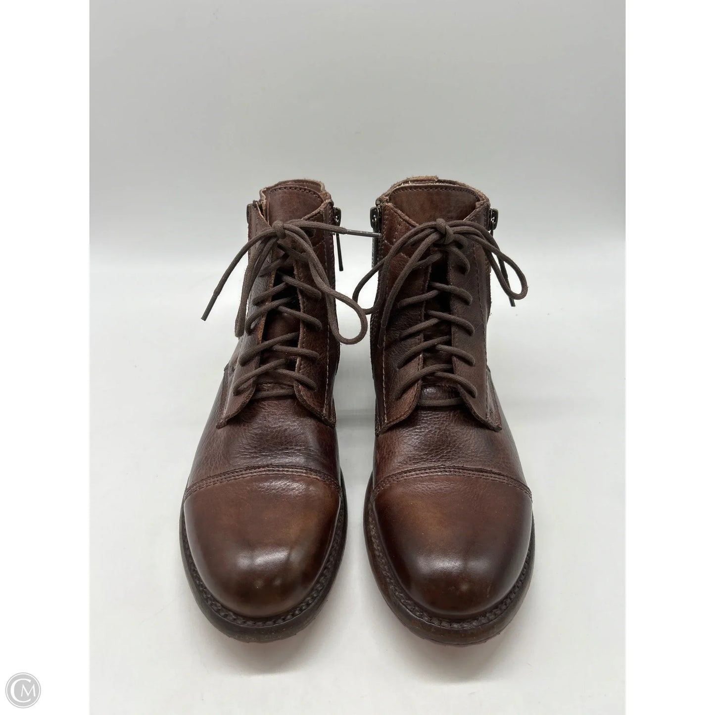 Boots Ankle Flats By Bed Stu In Brown, Size: 8