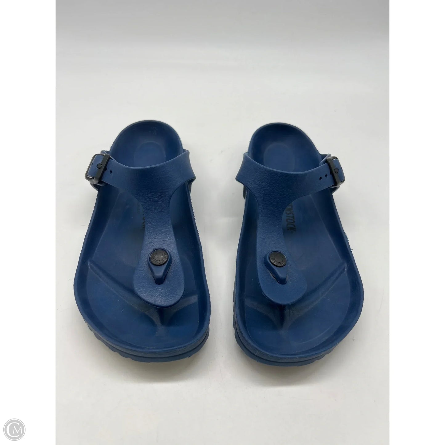 Sandals Flip Flops By Birkenstock In Blue, Size: 7