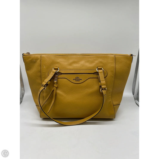 Handbag Designer By Coach, Size: Large