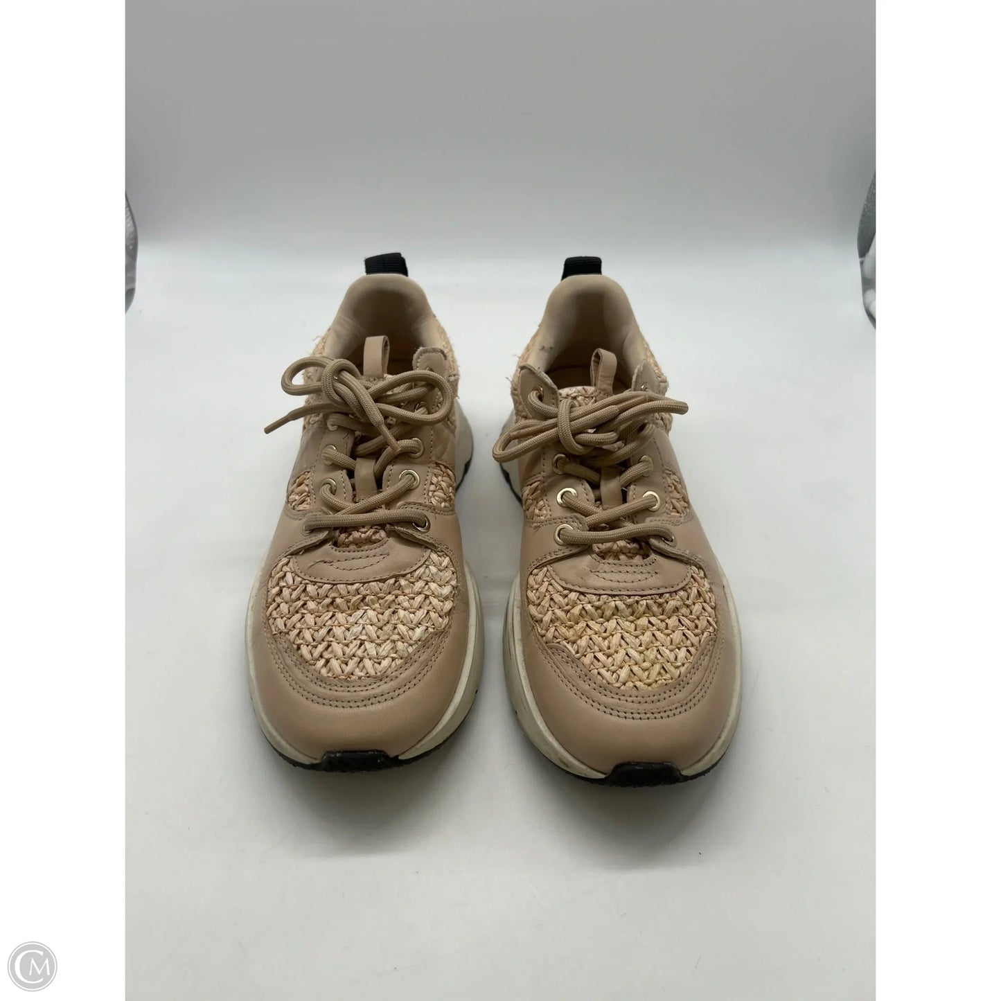 Shoes Sneakers By Zara In Tan, Size: 9.5