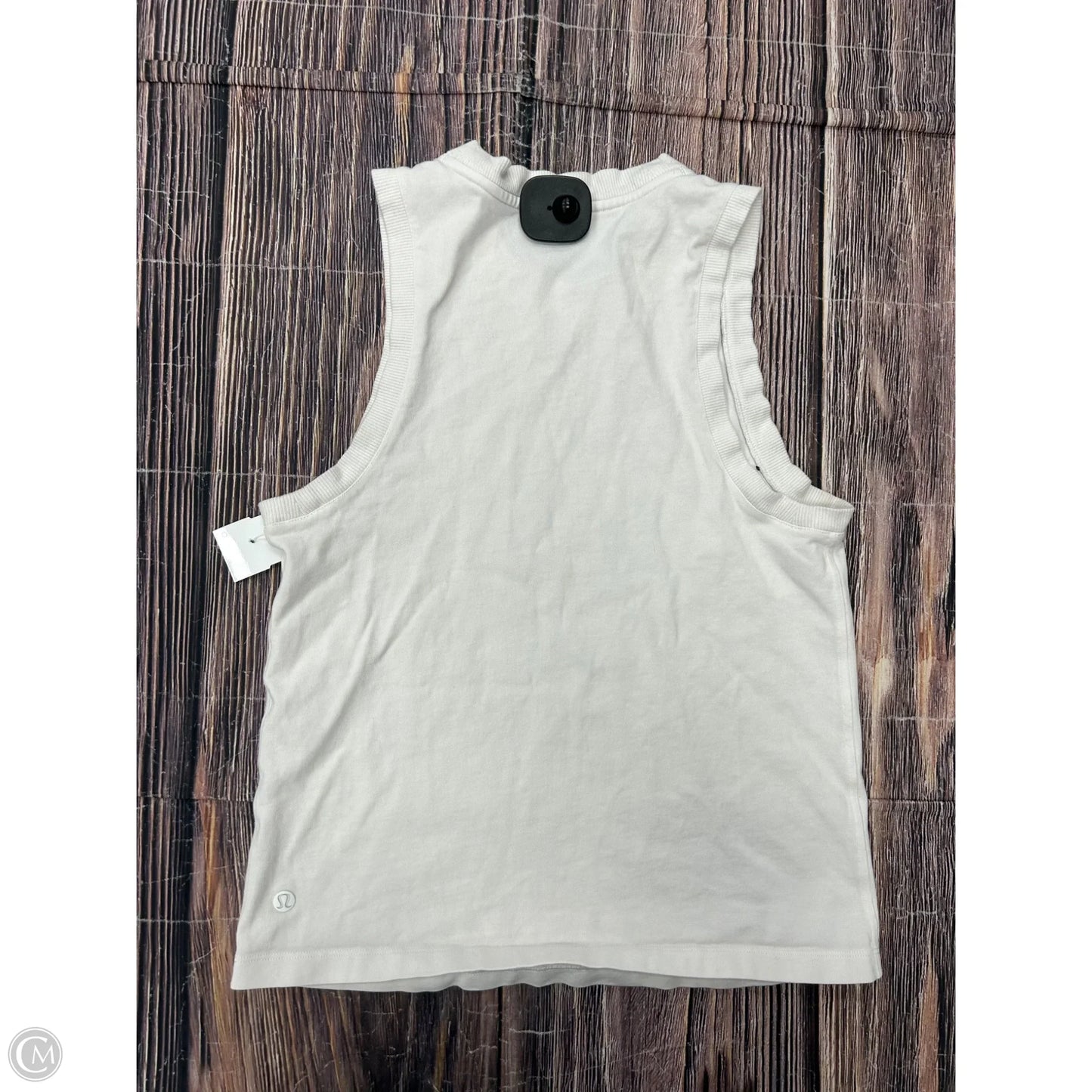 Athletic Tank Top By Lululemon In White, Size: S
