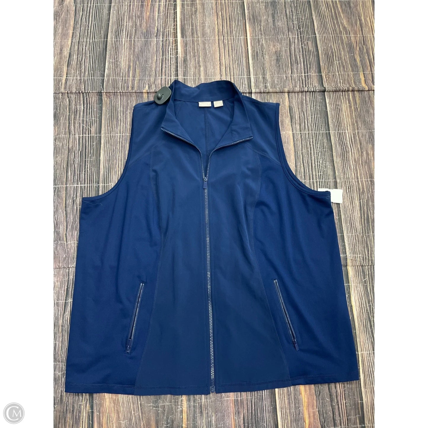 Jacket Other By Chicos In Blue, Size: 1x