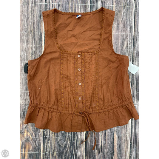 Tank Top By Old Navy In Brown, Size: Xs