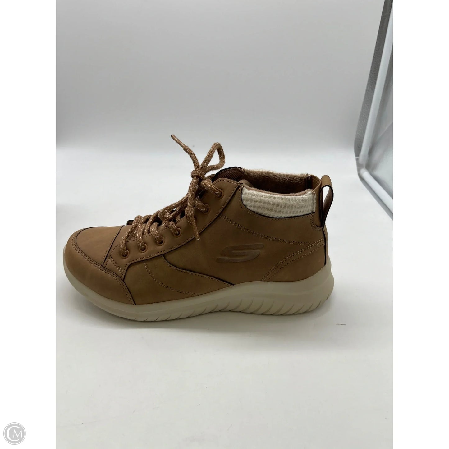 Boots Ankle Flats By Skechers In Brown, Size: 9