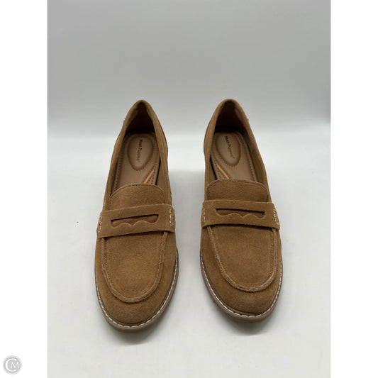 Shoes Heels Block By Hush Puppies In Brown, Size: 9