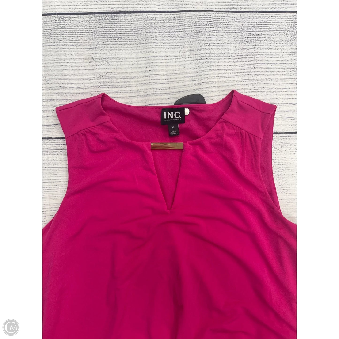 Tank Top By Inc In Pink, Size: M