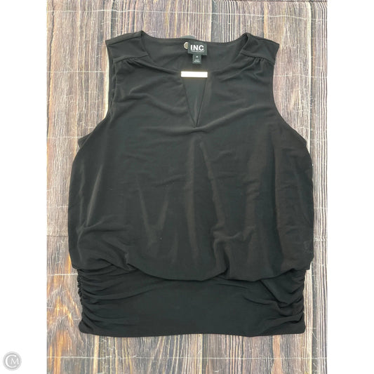 Tank Top By Inc In Black, Size: M