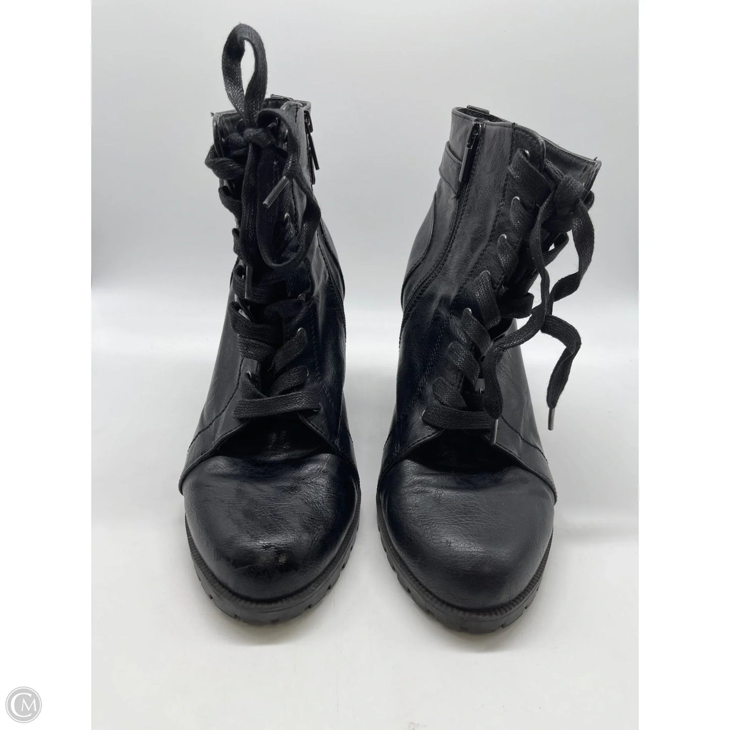 Boots Ankle Heels By Torrid In Black, Size: 10.5