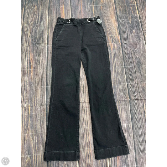 Jeans Flared By White House Black Market In Black Denim, Size: 2