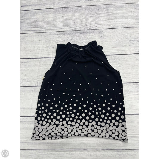 Tank Top By Croft And Barrow In Black, Size: M