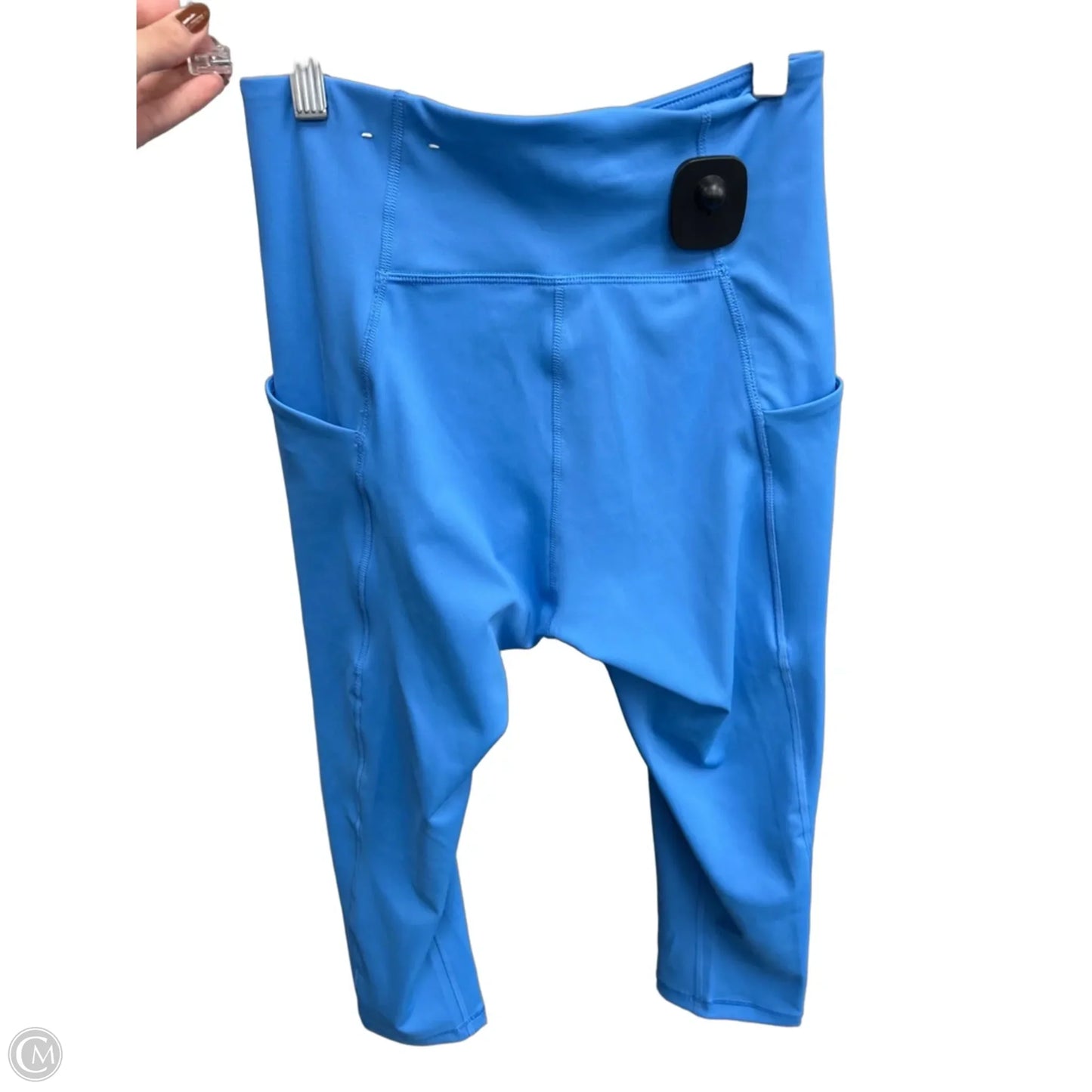 Athletic Leggings By Tek Gear In Blue, Size: M