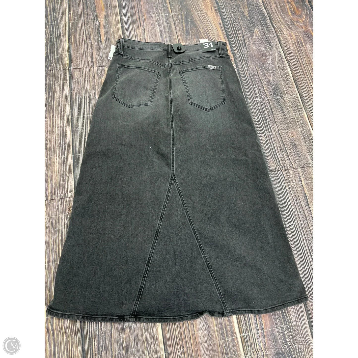 Skirt Maxi By Joes Jeans In Black Denim, Size: 12