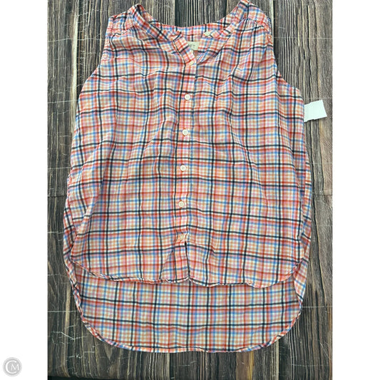 Tank Top By Loft In Pink, Size: Xs
