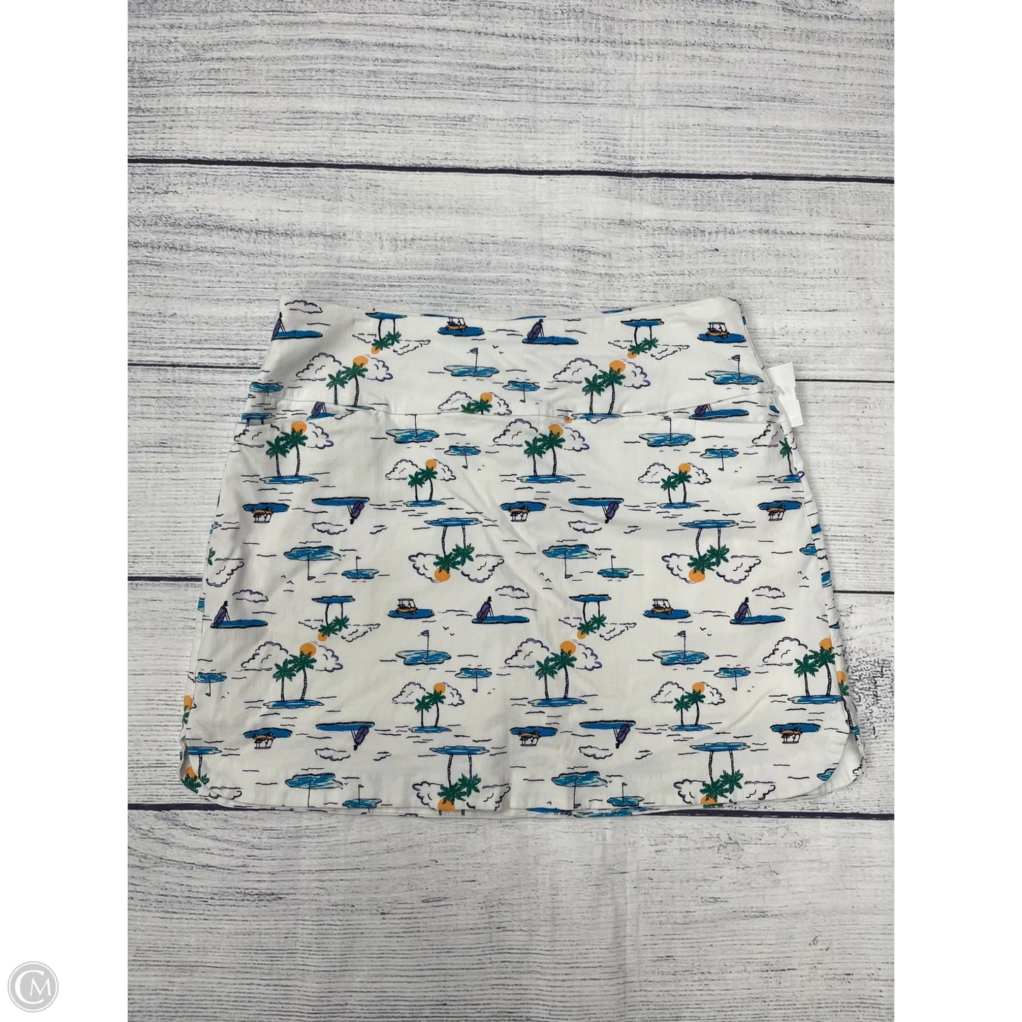 Skort By Lady Hagen In White, Size: Xl