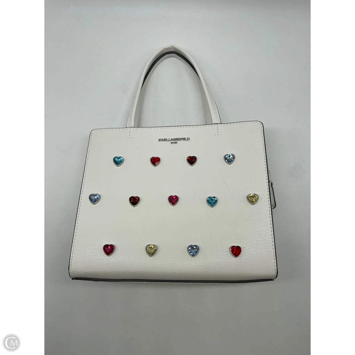 Handbag Designer By Karl Lagerfeld, Size: Medium