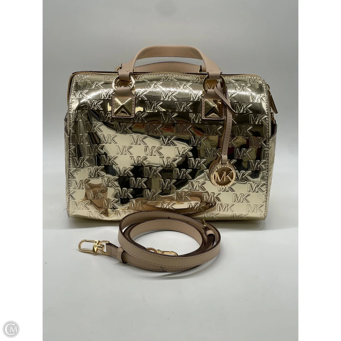 Crossbody Designer By Michael Kors, Size: Medium