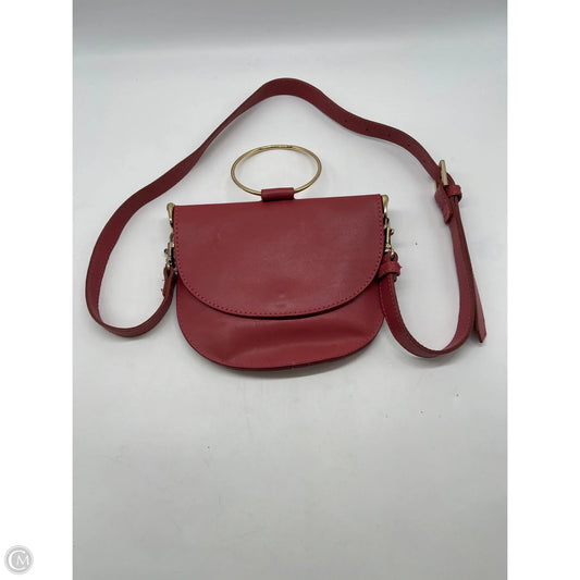 Crossbody Leather By Able, Size: Small