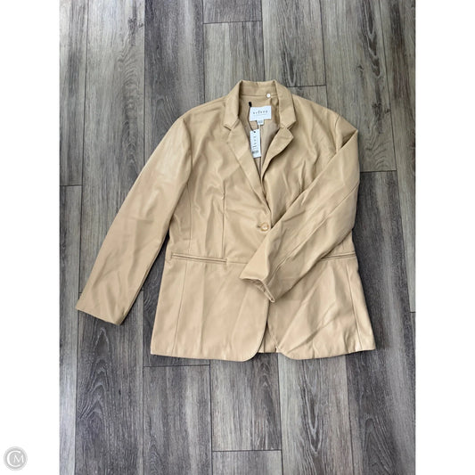 Blazer By Velvet By Graham & Spencer In Tan, Size: S