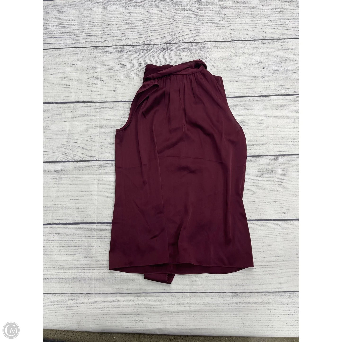 Tank Top By St. John In Purple, Size: Xs
