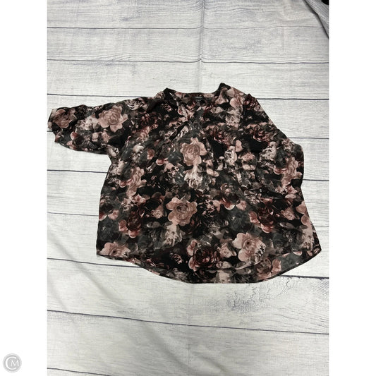 Top Long Sleeve By Torrid In Black, Size: 6