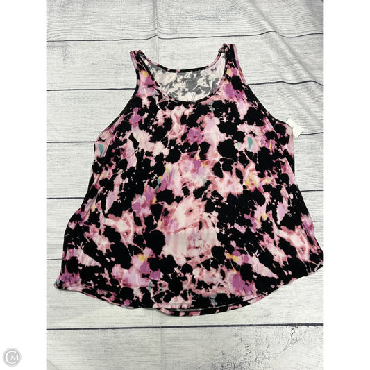 Tank Top By Torrid In Black & Pink, Size: 6