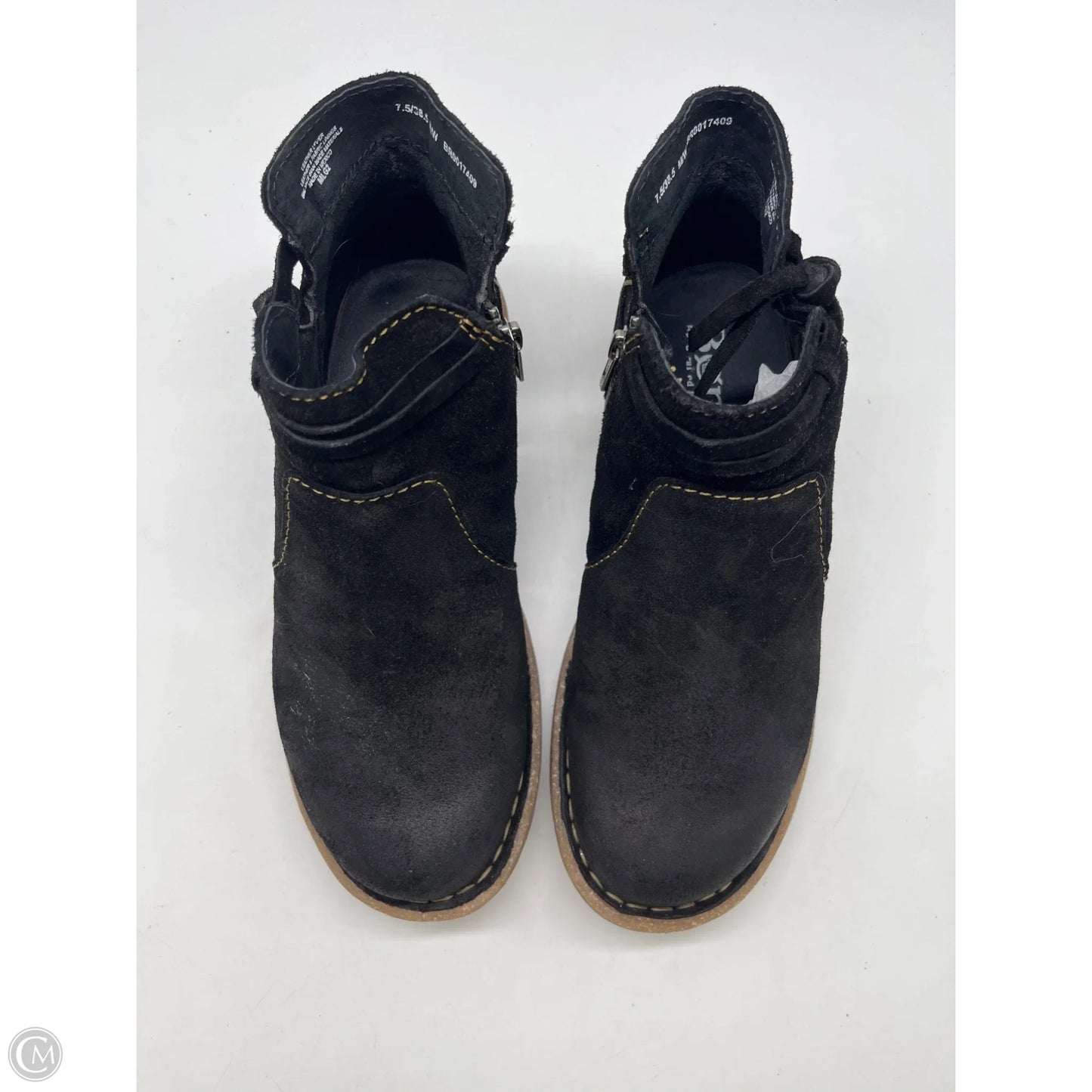 Boots Ankle Flats By Born In Black, Size: 7.5