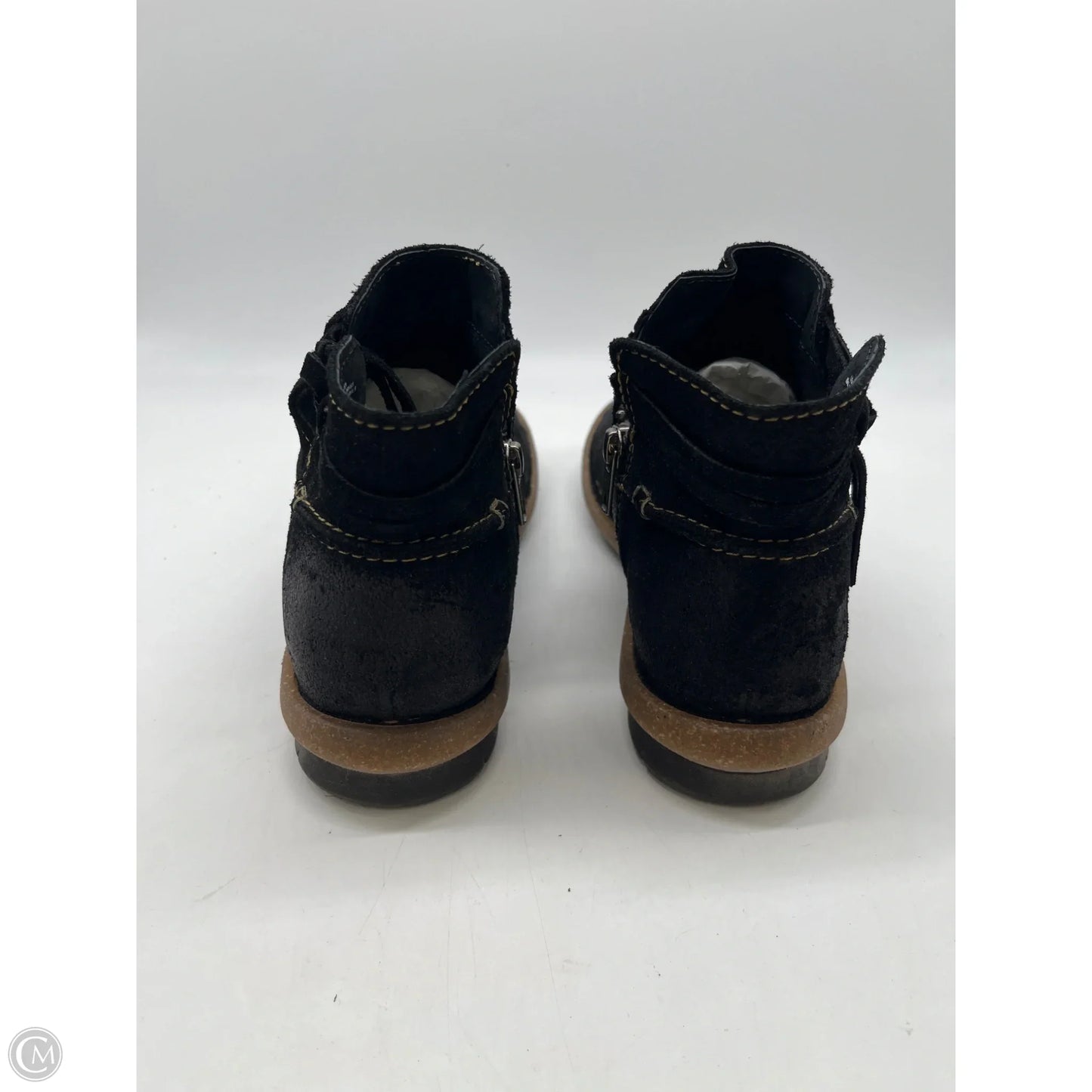 Boots Ankle Flats By Born In Black, Size: 7.5