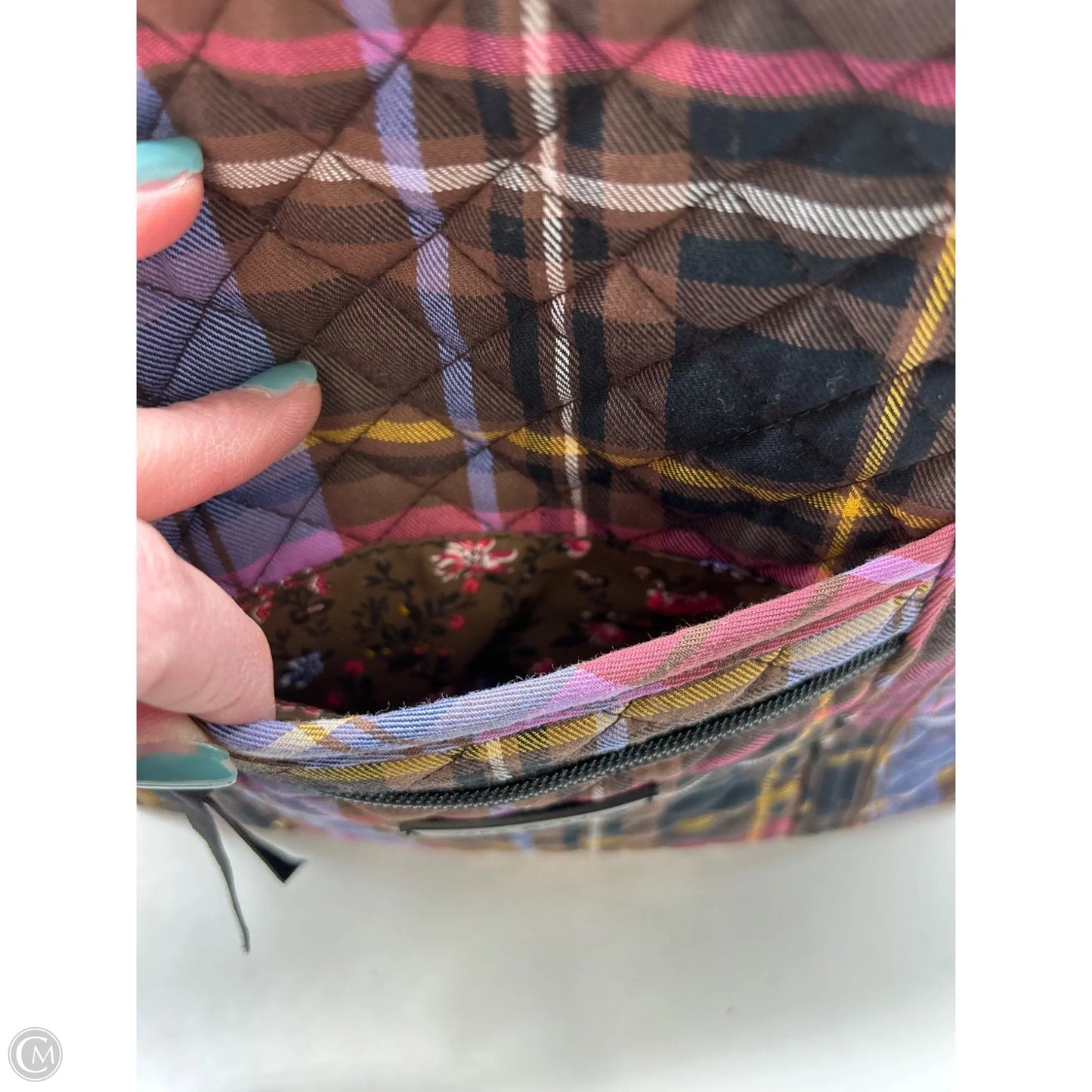 Handbag By Vera Bradley, Size: Medium