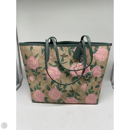Tote Designer By Coach, Size: Large