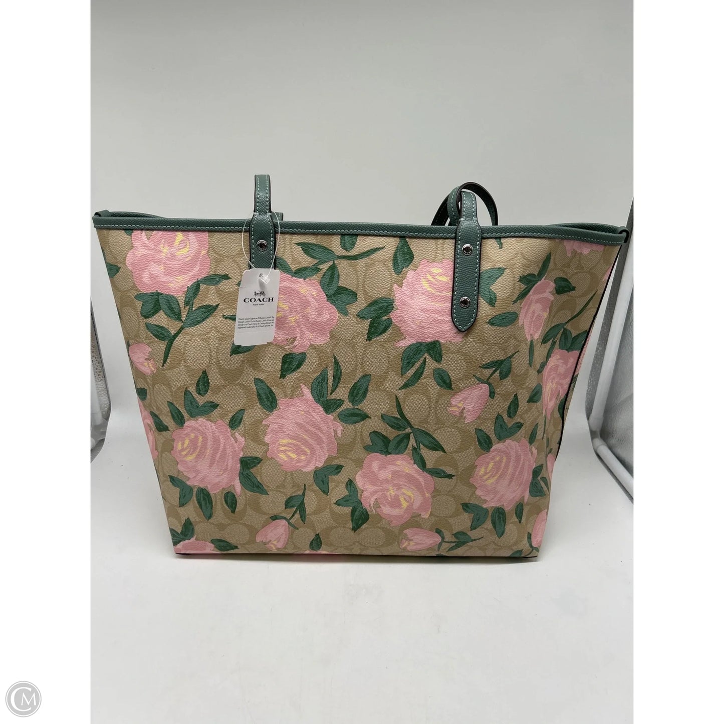 Tote Designer By Coach, Size: Large