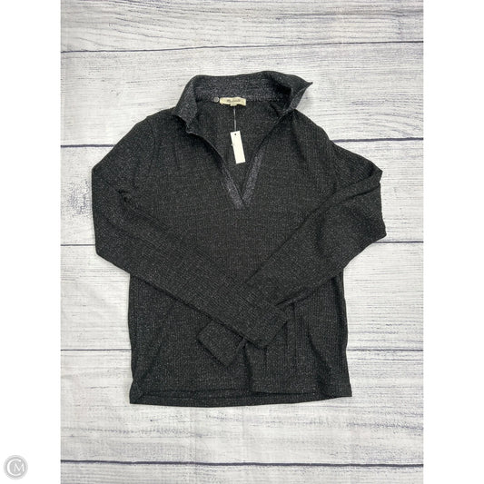 Top Long Sleeve By Madewell In Black, Size: L